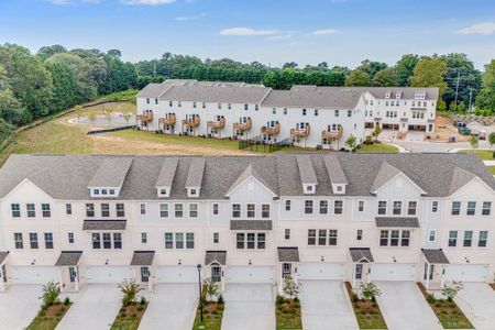 New construction Townhouse house 3192 Eastham Run Dr, Dacula, GA 30019 plan Reynolds - image