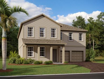 New construction Single-Family house 30182 Rustic Mill St, Mount Dora, FL 32757 plan Griffin II - image
