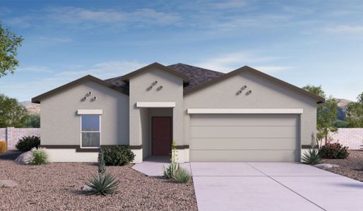 New construction Single-Family house 1082 S Nisbet Pl, Vail, AZ 85641 plan Kingston - H40K - image
