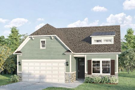 New construction Single-Family house 3404 Mackenzie Ln, Zebulon, NC 27597 - image