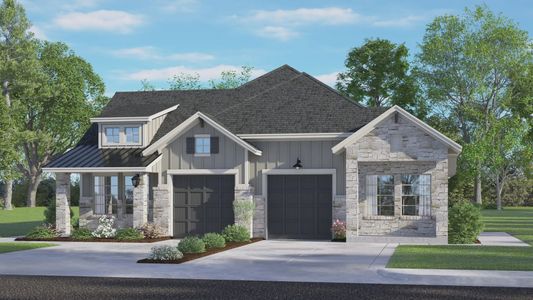 New construction Single-Family house 5243 Iowa Colony Blvd, Rosharon, TX 77583 plan Carriagehouse - image