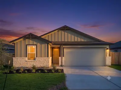 New construction Single-Family house 152 Sleep Holw, Jarrell, TX 76537 plan The Gage (801) - image