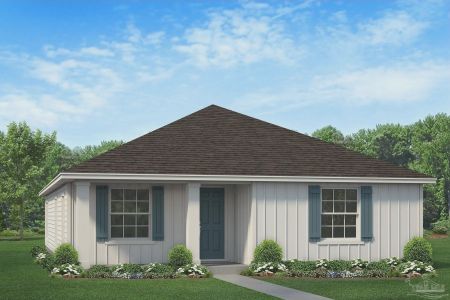 New construction Single-Family house 458 Kingsbridge Dr, Cantonment, FL 32533 plan Plan 1515 Cottage - image
