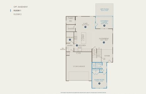 Leyton Floor Plan, Quick Move-In Home, Floor 1