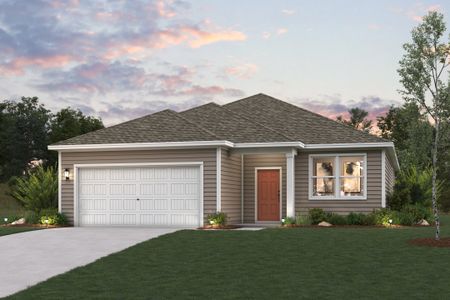 New construction Single-Family house 2401 Hiddenbrooke Trce, Seguin, TX 78155 plan Bowie - 1786 - image