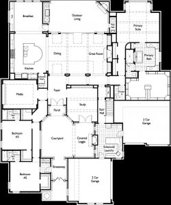 New construction Single-Family house 3216 Grandeur St, Celina, TX 75009 plan 5705 - image 4