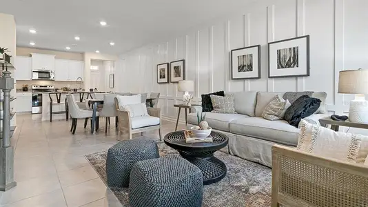 New construction Townhouse house 38 Pasadena Dr, St. Augustine, FL 32095 plan Harper - image