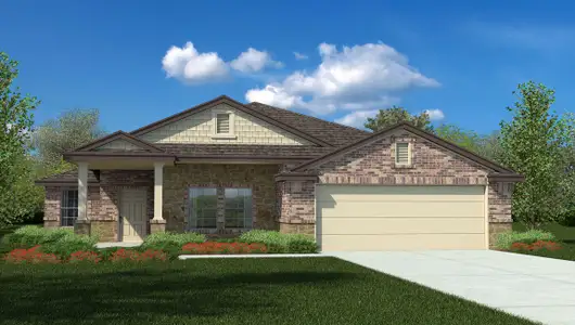 New construction Single-Family house 1812 Truscott Pkwy, Nolanville, TX 76559 plan Elmwood - image