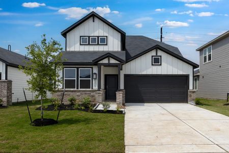 New construction Single-Family house 22023 Hat Creek Dr, Hockley, TX 77377 plan Orchid II - image