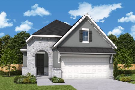 New construction Single-Family house 240 Wild Honeysuckle Wy, San Marcos, TX 78666 plan The Christopher - image
