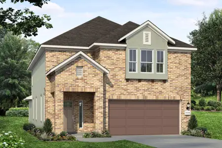 New construction Single-Family house 2605 Sam Bass Rd, Unit 17, Round Rock, TX 78681 plan Clear Creek 2446 - image