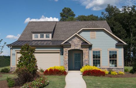 New construction Single-Family house 5575 Miravista Way, Hoschton, GA 30548 Abbeyville- photo 0