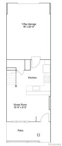 New construction Townhouse house 6689 Parterre Pkwy N, Unit 3, Thornton, CO 80602 plan Plan 301 - image