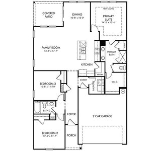 New construction Single-Family house 2925 Citrine Dr, Murfreesboro, TN 37127 plan Chandler - image
