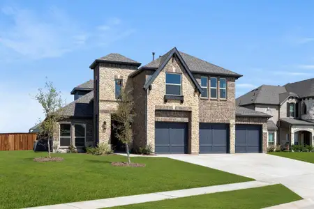 New construction Single-Family house 9729 Chesney Dr, Forney, TX 75126 plan Brittany 40 2F - image