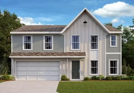 New construction Single-Family house 219 Sage Woods Wy, Dallas, GA 30132 plan Jensen - image