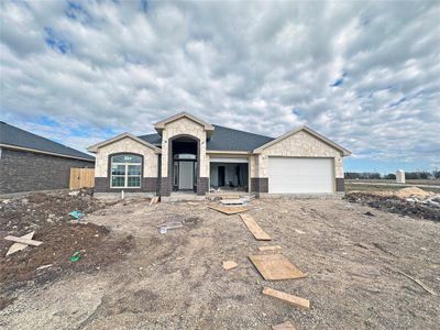 New construction Single-Family house 606 Eagle Crest Cove, Salado, TX 76571 Aria- photo 0