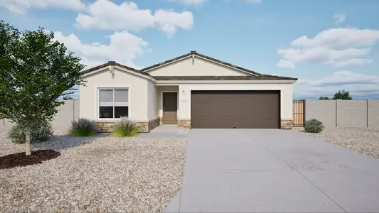 New construction Single-Family house 1362 W Aztec Dr, Coolidge, AZ 85128 plan Oleander - image