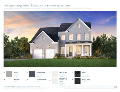 New construction Single-Family house 1958 Harmony Rd, Spring Hill, TN 37174 plan Kinnard Fairview - image 5