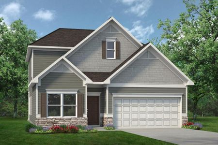 New construction Single-Family house 276 Deven Drive, Dallas, GA 30132 The Caldwell- photo 0