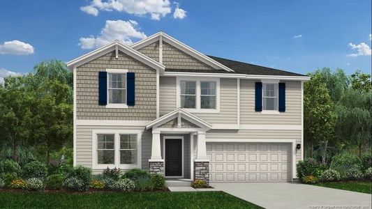 New construction Single-Family house 5120 Tyndall Dr, Sanford, NC 27330 plan Prelude - image
