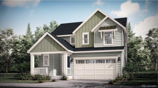 New construction Single-Family house 39591 Congress Lane, Elizabeth, CO 80107 Tabor- photo 0