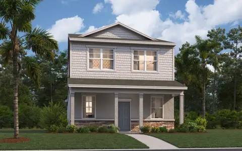 New construction Single-Family house 1719 Columbus Path, St. Cloud, FL 34771 plan Newcomb - image