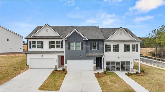 New construction Townhouse house 6371 Rosetta Drive, Unit 88, South Fulton, GA 30331 Edmund- photo 0