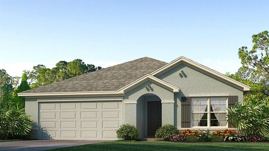 New construction Single-Family house 7529 Rome Lane, Brooksville, FL 34613 Aria- photo 0