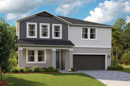 New construction Single-Family house 33614 Hammock Beach Wy, Dade City, FL 33525 - image