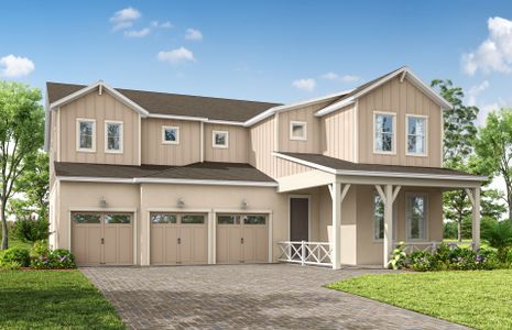 New construction Single-Family house Orlando, FL 32807 plan Roseland - image