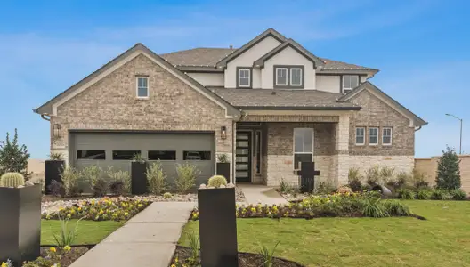 New construction Single-Family house 7801 Ranch Rd, Unit 2338, Georgetown, TX 78633 plan Hudson - image