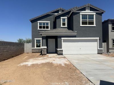 New construction Single-Family house 47898 W Cansados Road, Maricopa, AZ 85139 Eclipse- photo 0