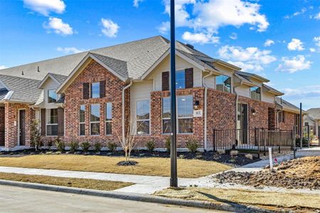 New construction Townhouse house 612 Tall Grass Trl, Wylie, TX 75098 Istanbul- photo 2 2