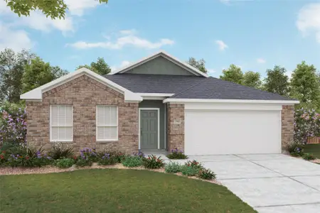 New construction Single-Family house 233 Seattle Slew Dr, Jarrell, TX 76537 plan Kimbell - image