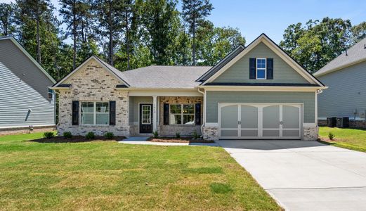 New construction Single-Family house 1112 Moss Side Way, Hoschton, GA 30548 - photo 0