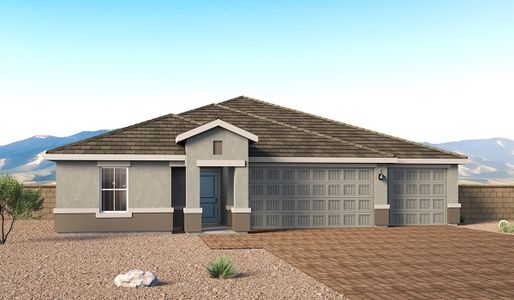 New construction Single-Family house 883 W Calle Zaino, Sahuarita, AZ 85629 plan Jerome - A50J - image