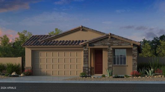 New construction Single-Family house 20254 Roma Avenue, Litchfield Park, AZ 85340 Harlow- photo 0