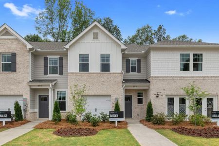 New construction Townhouse house 439 Payne Drive, Mcdonough, GA 30253 Braden- photo 0