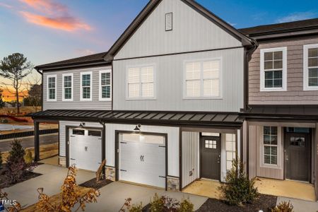 New construction Townhouse house 703 Jamescroft Way, Wake Forest, NC 27587 - photo 2 2