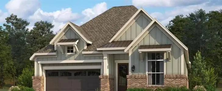 New construction Single-Family house 1009 Golden Galaxy Wy, Lucas, TX 75098 plan Hawkins - image