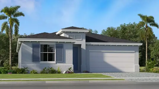 New construction Single-Family house 1660 Pantone Wy Nw, Palm Bay, FL 32907 plan Hartford - image