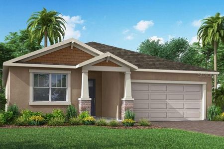 New construction Single-Family house 12402 49Th St E, Parrish, FL 34219 Caledon- photo 0