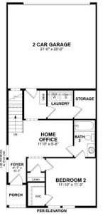 Beazer Homes Plano Gateway Seacrest Floorplan.