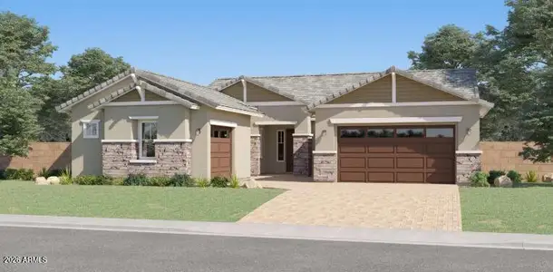 New construction Single-Family house 25185 N 177Th Dr, Surprise, AZ 85387 plan Aurora Plan 5580 - image