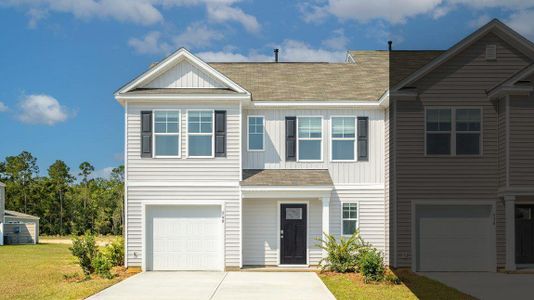 New construction Townhouse house 540 Golden Embers Way, Summerville, SC 29486 Norman- photo 1 1