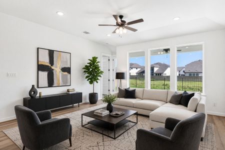 New construction Single-Family house 520 Palatino Bnd, Liberty Hill, TX 78642 plan Lanport - image 8