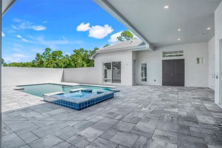 New construction Single-Family house 110 New Leatherwood Drive, Palm Coast, FL 32137 Courtyard IV- photo 26 26