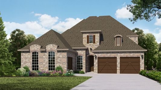 Plan 1636 Elevation C with Stone