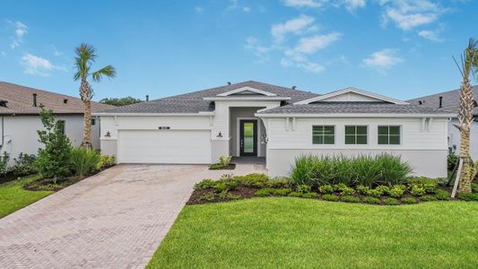 New construction Single-Family house 14448 Woodland Preserve Trl, Parrish, FL 34219 plan Sarah - image